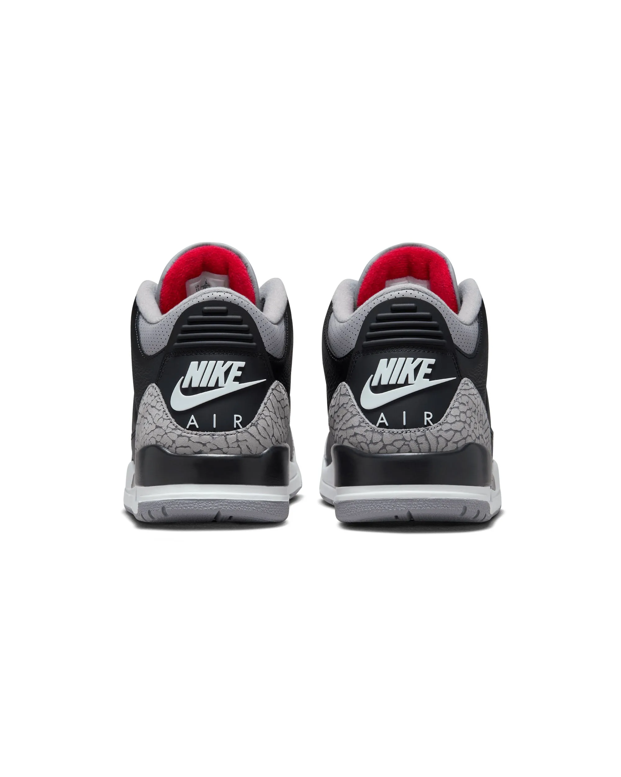 Air Jordan 3 Retro - Black / Fire Red / Cement