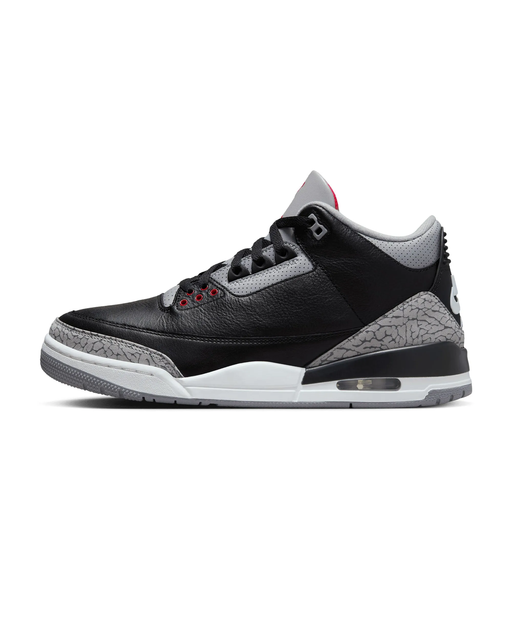Air Jordan 3 Retro - Black / Fire Red / Cement