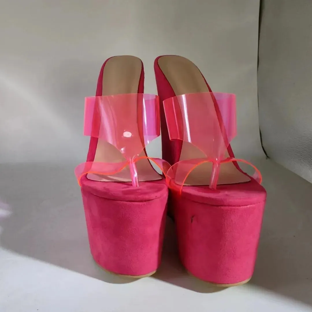 Angela Wedge Sandals