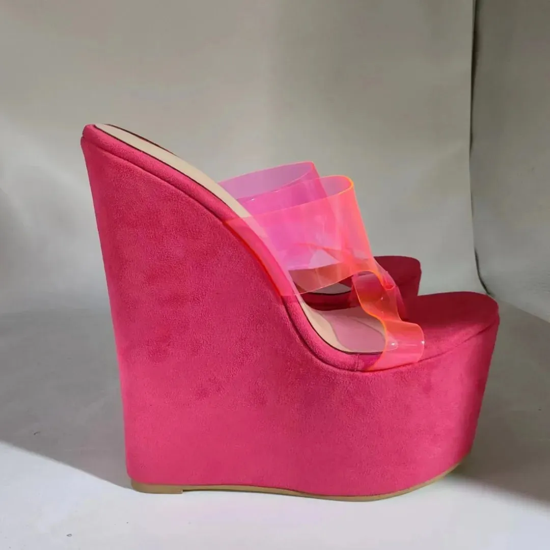 Angela Wedge Sandals