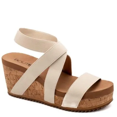 Corky's Quirky Strappy Wedge