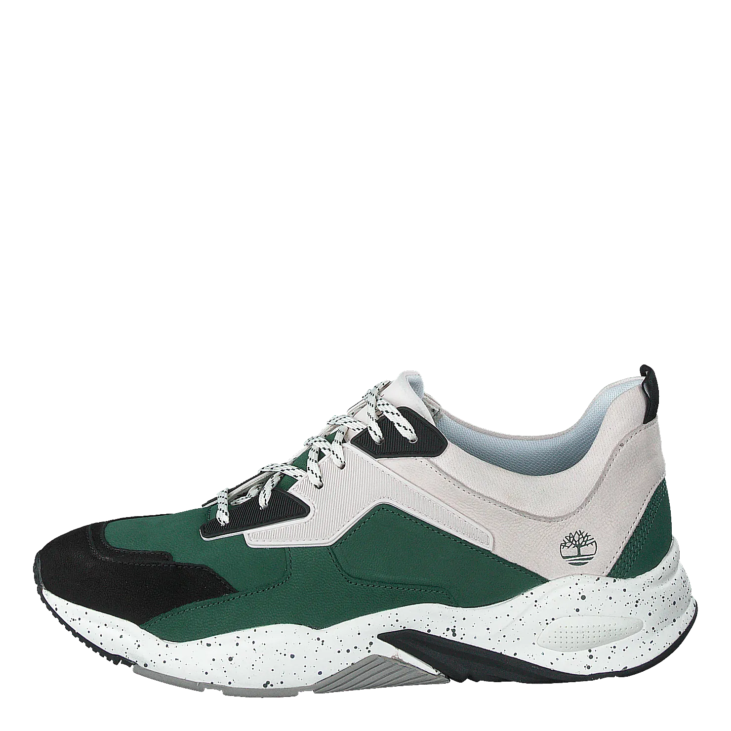 Delphiville Leather Sneaker Hunter Green