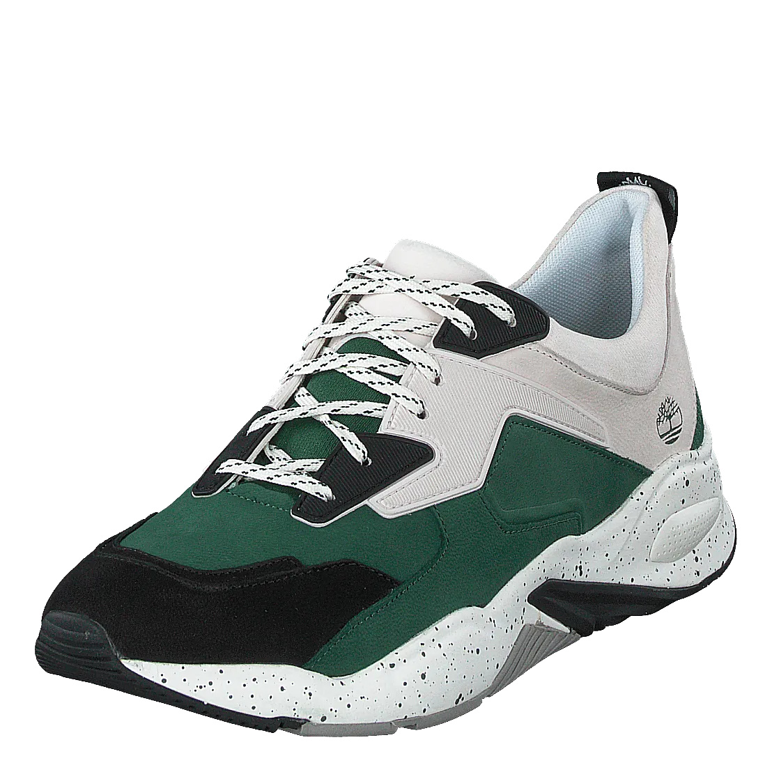Delphiville Leather Sneaker Hunter Green