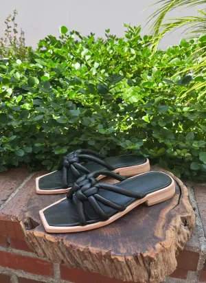 Doran Black Sandal