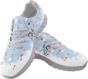 GIFTPUZZ Womens Athletic Walking Sneakers Running Shoes Sports Trainers Low Top Anti-Slip Lace Up Size 5-12
