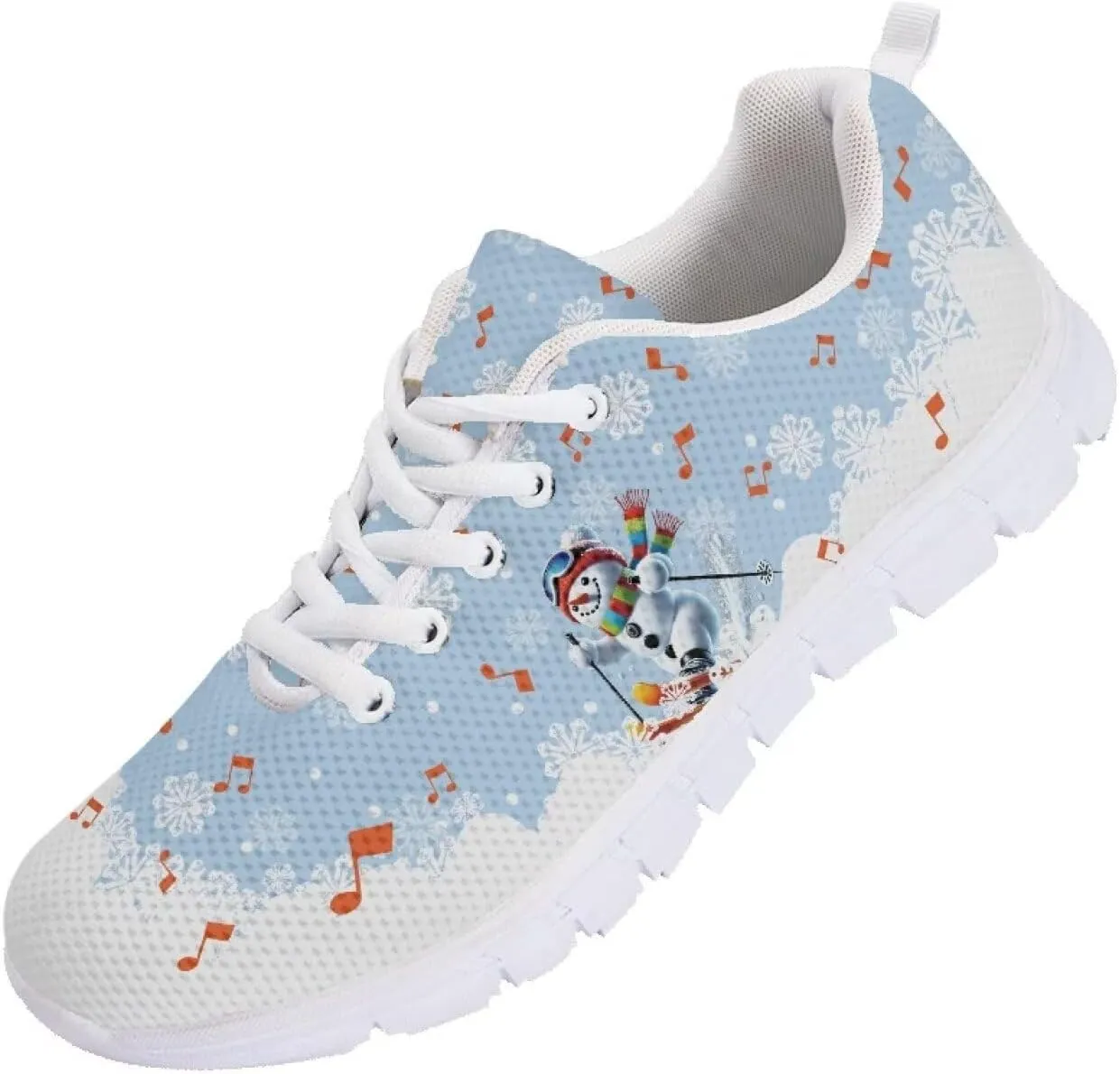 GIFTPUZZ Womens Athletic Walking Sneakers Running Shoes Sports Trainers Low Top Anti-Slip Lace Up Size 5-12