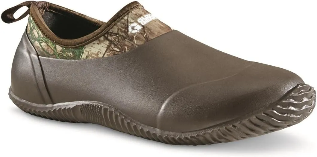 Guide Gear Low Bogger Mens Slip On Rubber Clogs, Garden, Yard Muck Shoes