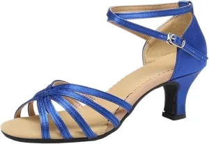 High Heels Women's Latin Dance Shoes High Heeled Sandals for Salsa, Tango, and Party Dancing
