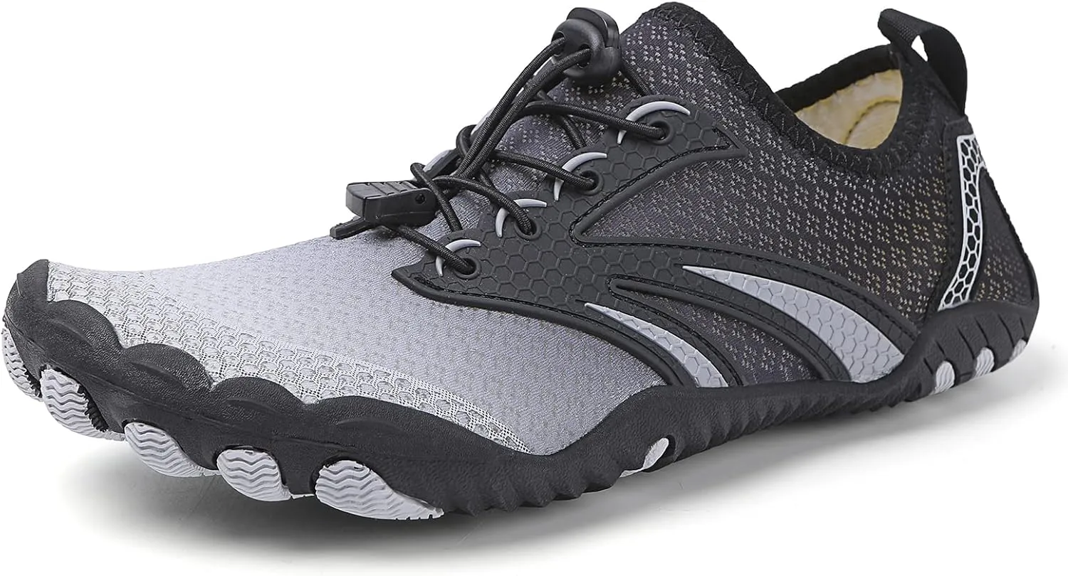 Hike Barefoot Shoes for Women Men, Water Shoes with Wide Toe Box, Non-Slip & Quick Dry Breathable Beach Pool Aqua Swim Surf Walking Shoes