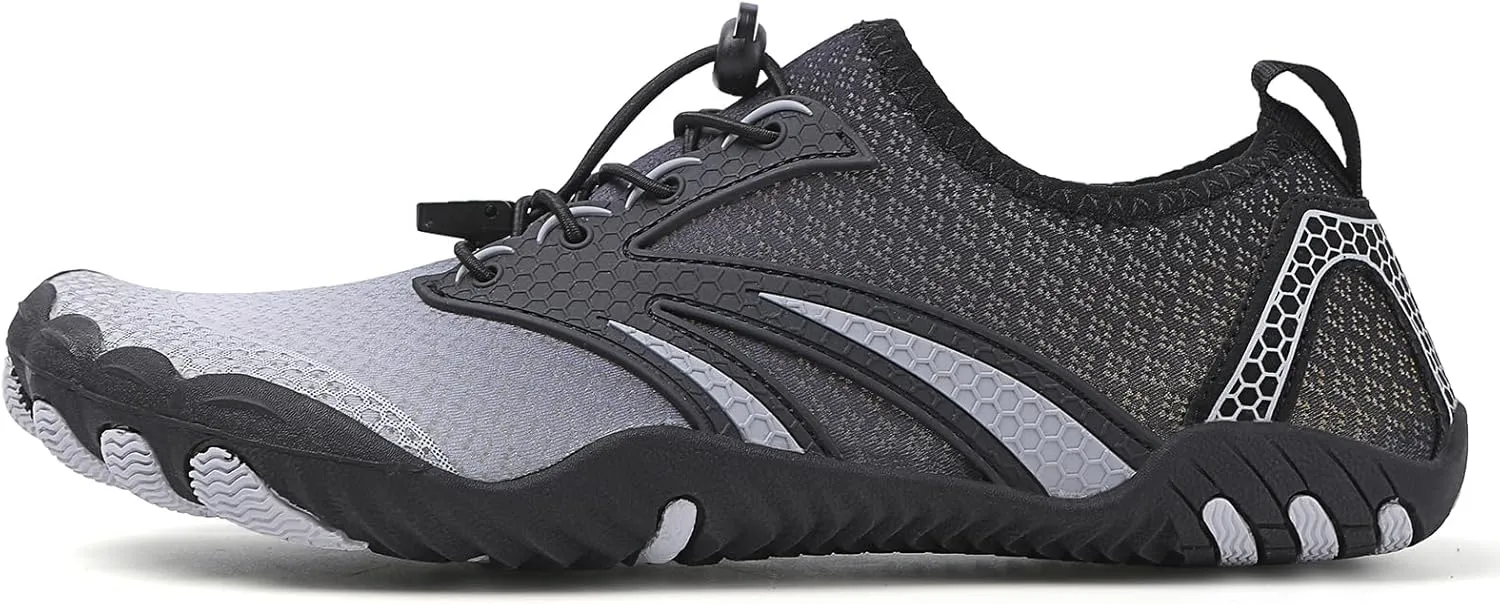 Hike Barefoot Shoes for Women Men, Water Shoes with Wide Toe Box, Non-Slip & Quick Dry Breathable Beach Pool Aqua Swim Surf Walking Shoes