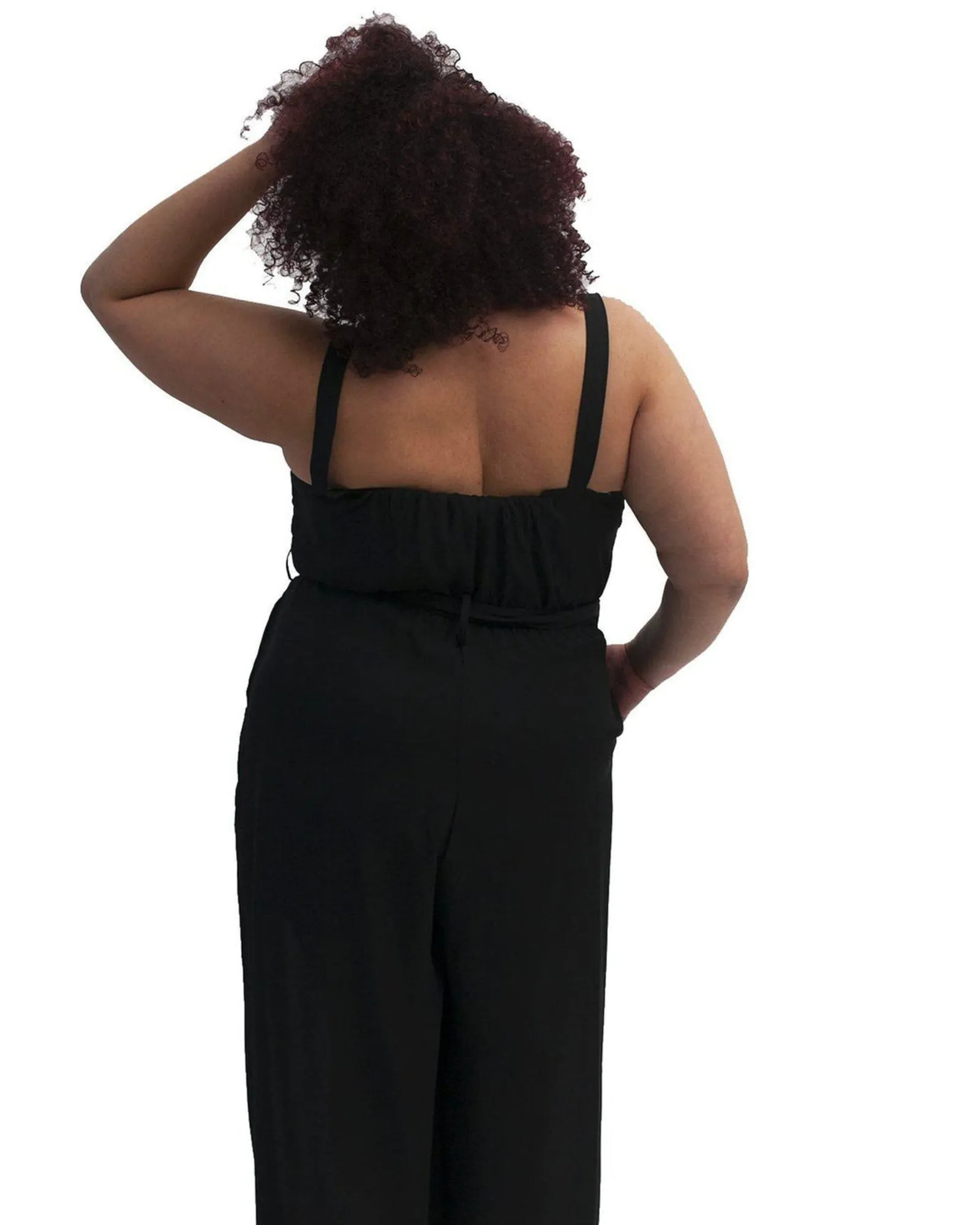 Joanna Wide Leg Jumpsuit | Black
