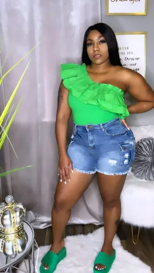 Kelsey Ruffle Bodysuit