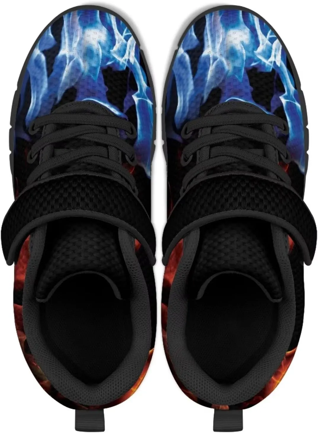 Kids Shoes for Boys Breathable Lightweight Slip on Low Top Sneakers Breathable Mesh Athletic Casual Shoes