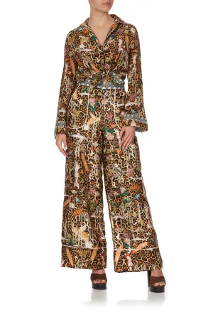 LOUNGE TROUSER WITH CUFFS FAUNA ELECTRO