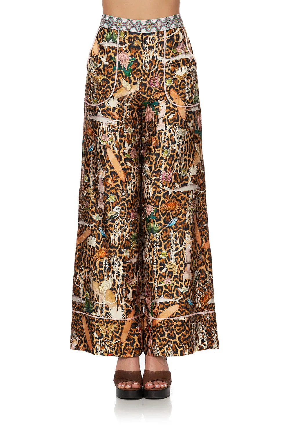 LOUNGE TROUSER WITH CUFFS FAUNA ELECTRO