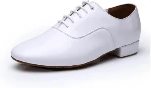 Men's Latin Dance Shoes 1pair/Set Men Dance Shoes Latin Ballroom Dance Shoes Modern Indoor Shoes Men Tango Waltz Danicng Pu Shoes