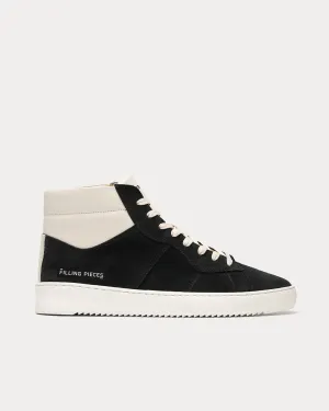 Mid Court Suede Black High Top Sneakers