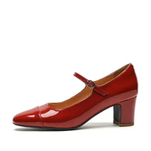 Mid Heel Mary Jane Heels