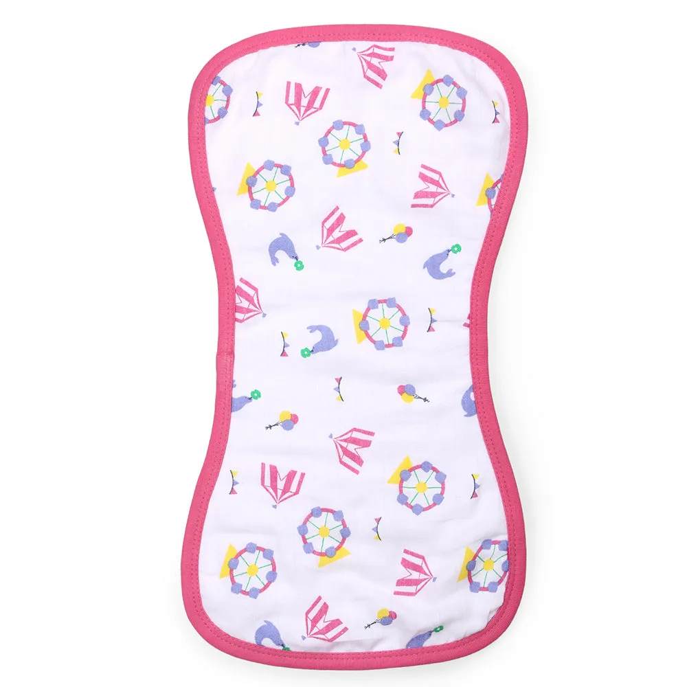 My Milestones Luxe all-purpose Washcloths 2pc Set - Carnival Pink