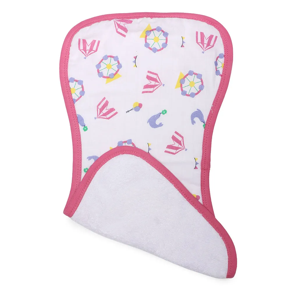 My Milestones Luxe all-purpose Washcloths 2pc Set - Carnival Pink