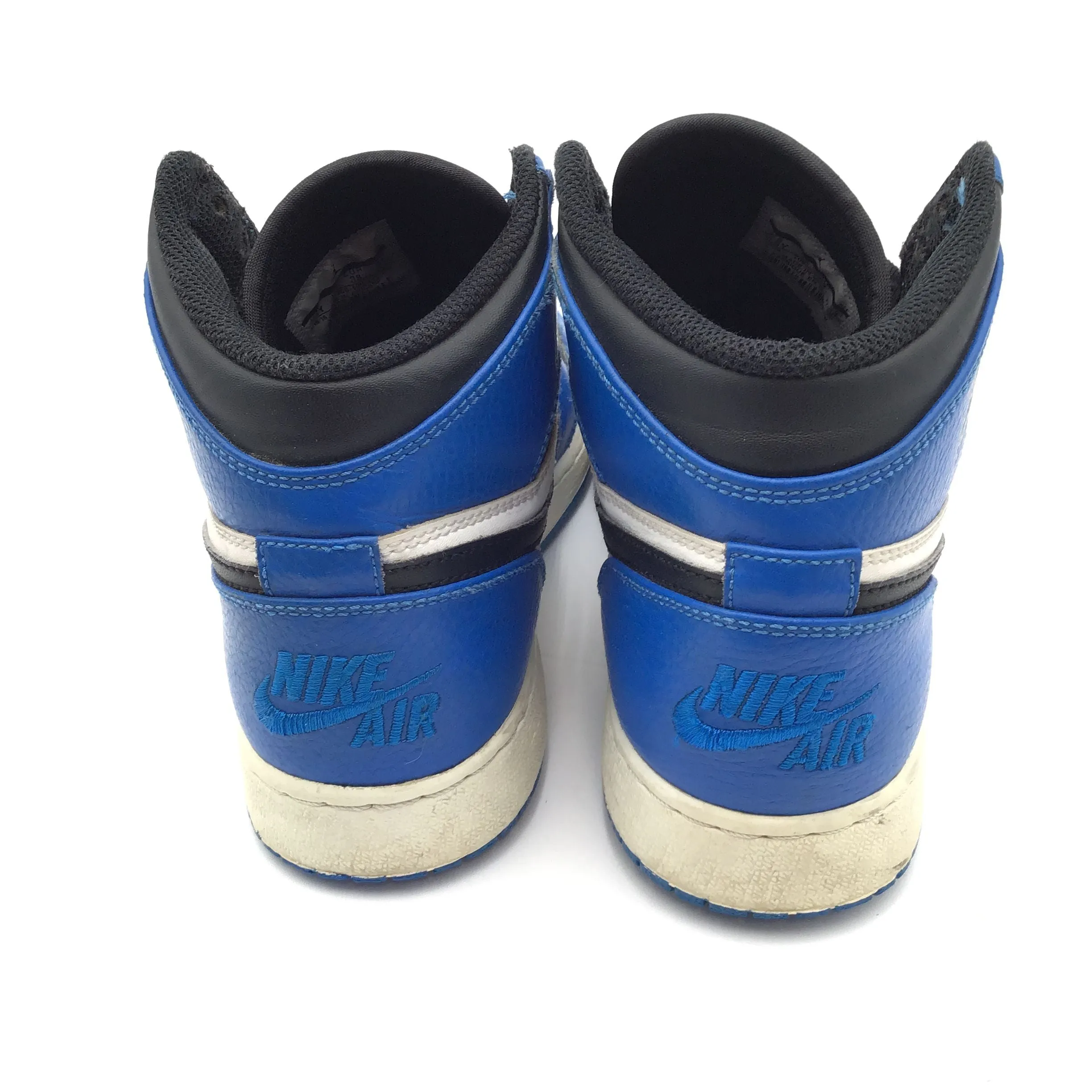 Nike Air Jordan 1 Boy's Retro High BG 'Soar' Sneakers-Size 5.5Y ( COA)