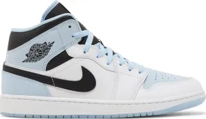 Nike Air Jordan 1 Mid SE 'White Ice Blue' M