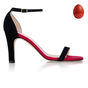 Out Out Sandal - Black Suede