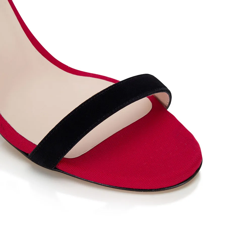 Out Out Sandal - Black Suede