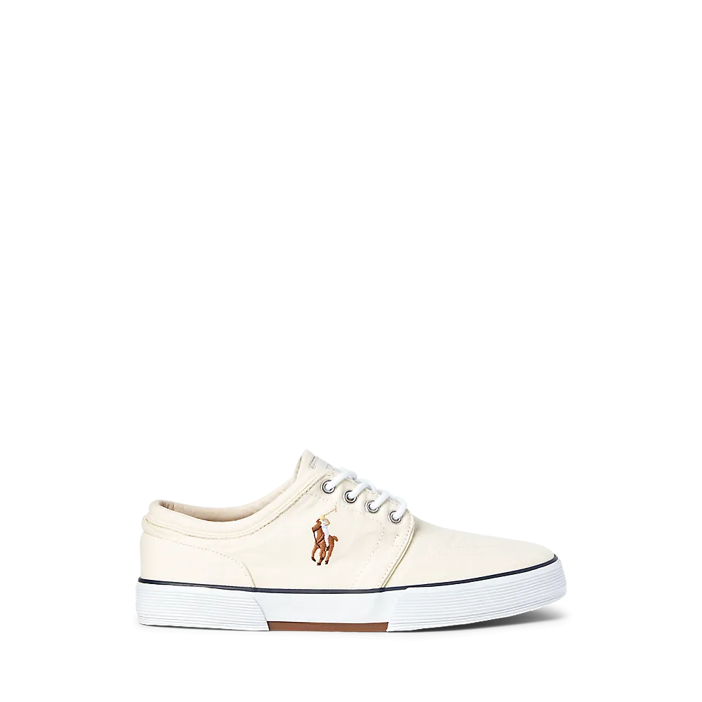 Polo Ralph Lauren Faxon Low Washed Canvas Sneaker