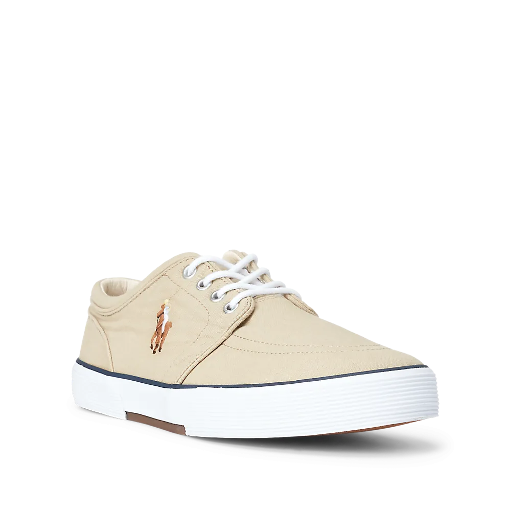 Polo Ralph Lauren Faxon Low Washed Canvas Sneaker