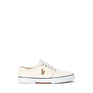 Polo Ralph Lauren Faxon Low Washed Canvas Sneaker
