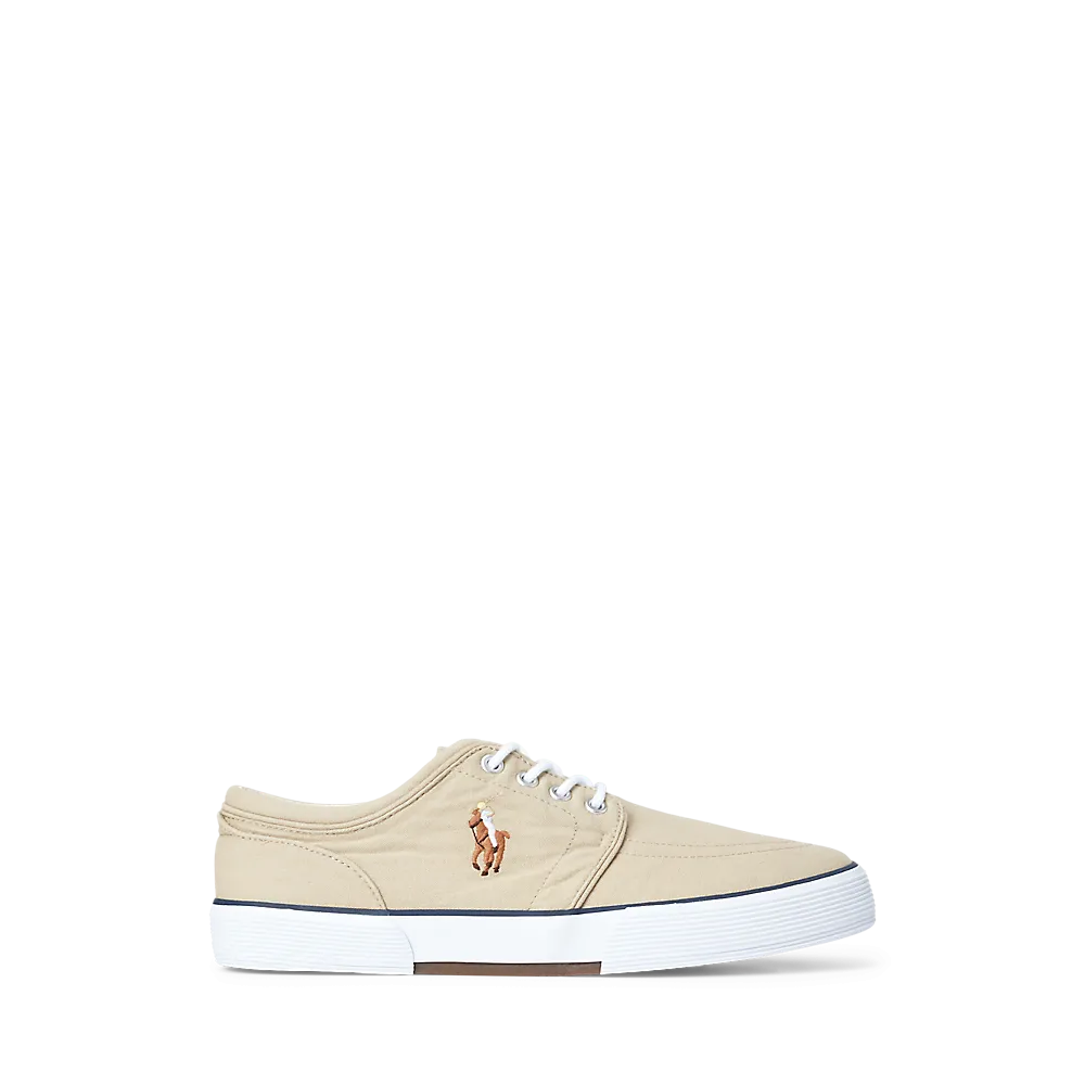 Polo Ralph Lauren Faxon Low Washed Canvas Sneaker