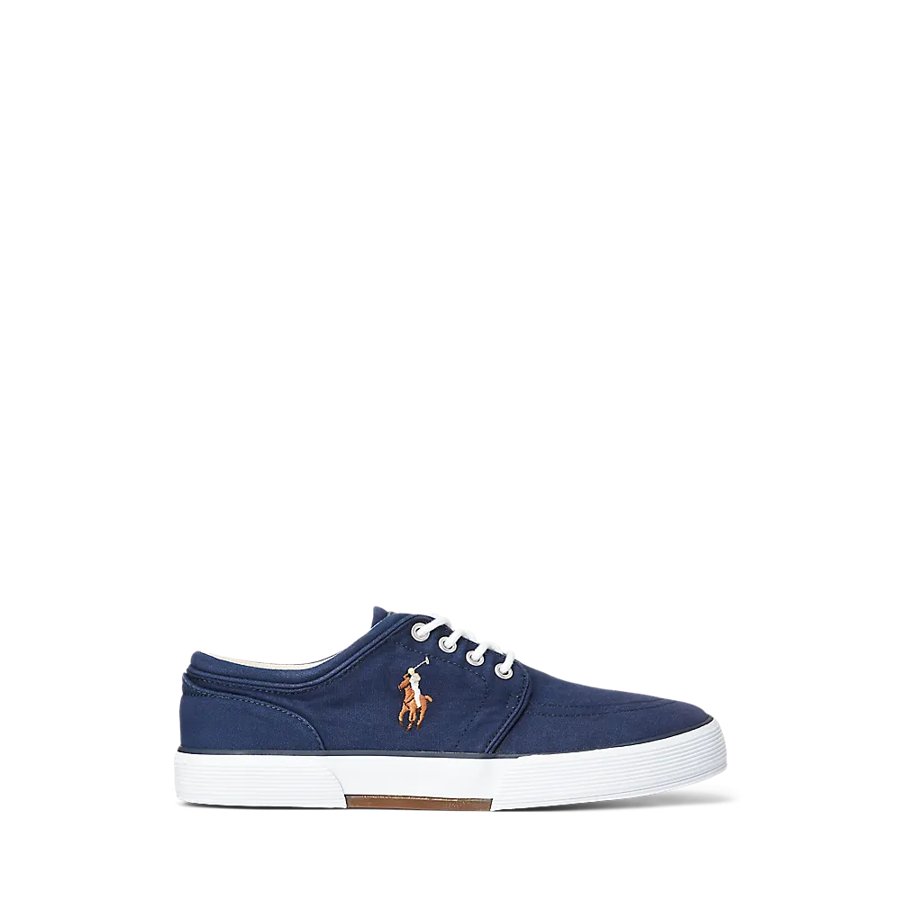 Polo Ralph Lauren Faxon Low Washed Canvas Sneaker