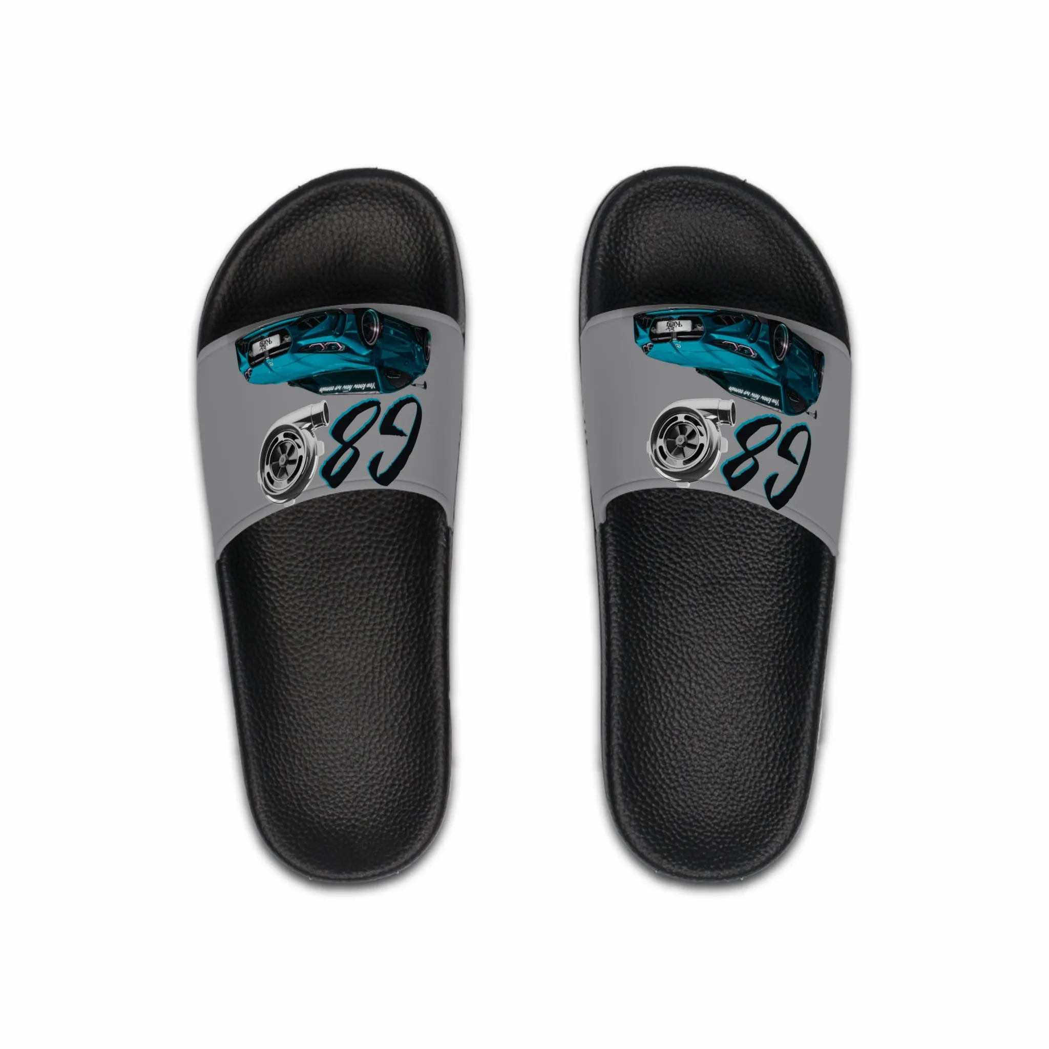 "Men's BMW G80 Slide Sandals – Stylish & Comfortable Car-Themed Footwear"