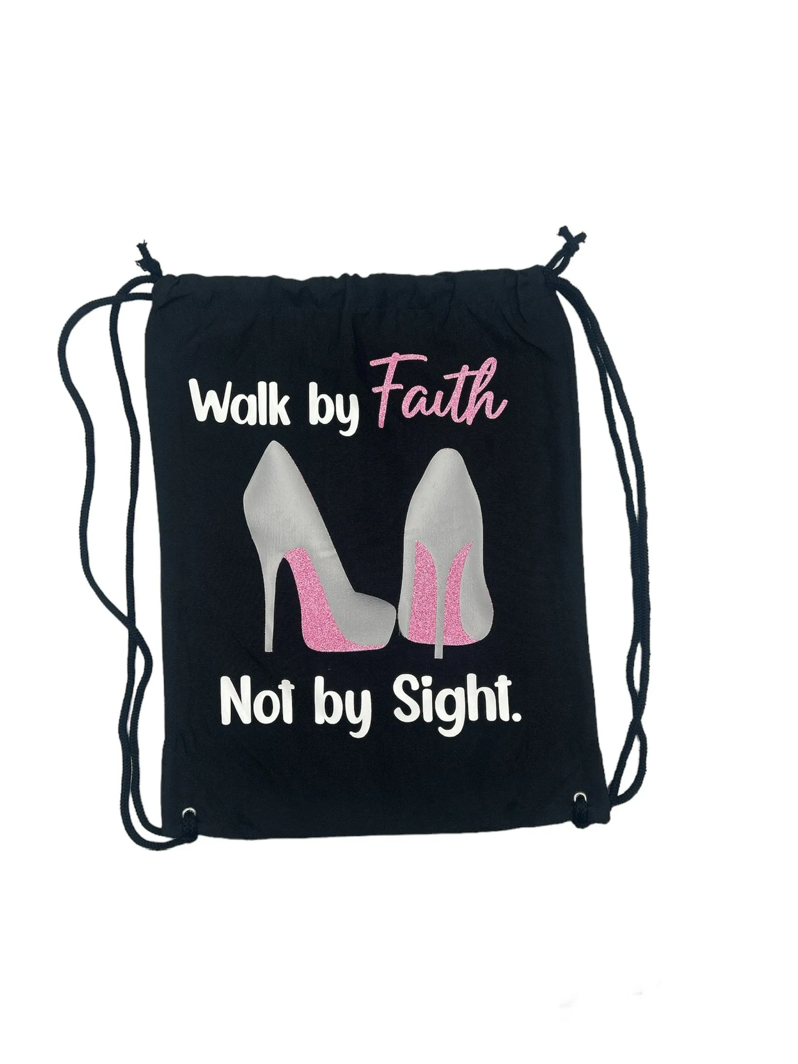"Walk By Faith" Shoe Bag