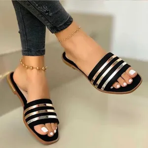 Rome Square Heels Sandals