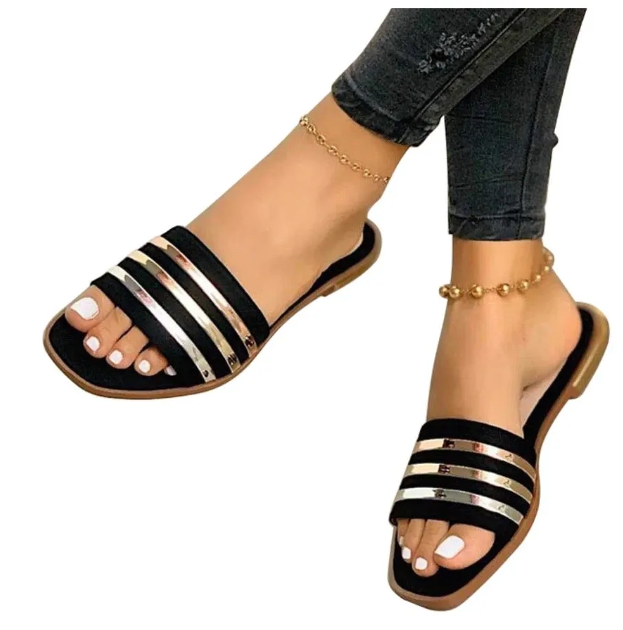 Rome Square Heels Sandals