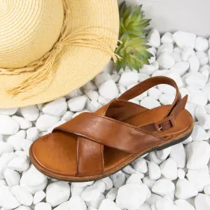 SAVANNAH TAN SANDALS