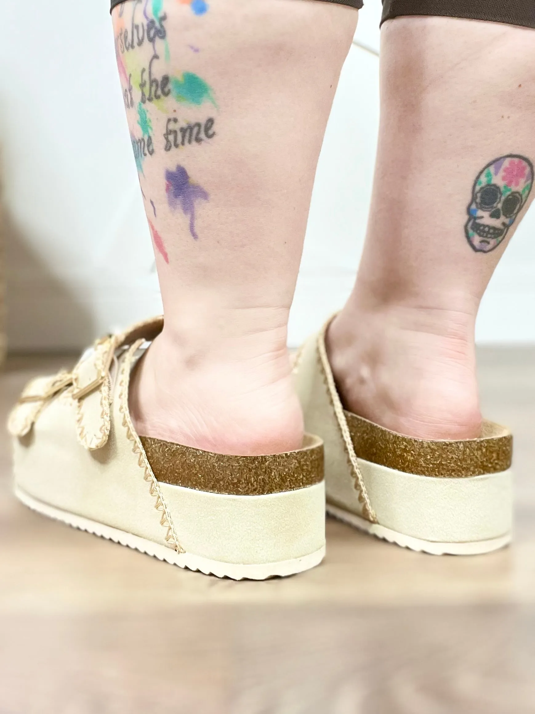 Seashell Bowie Platform Sandals