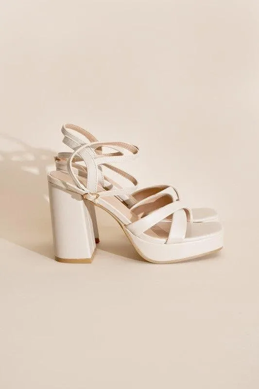 TOP MODA VALOR-1 Cross Ankle Strap Heels