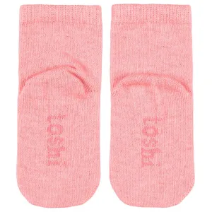 Toshi Organic Ankle Dreamtime Socks - Carmine