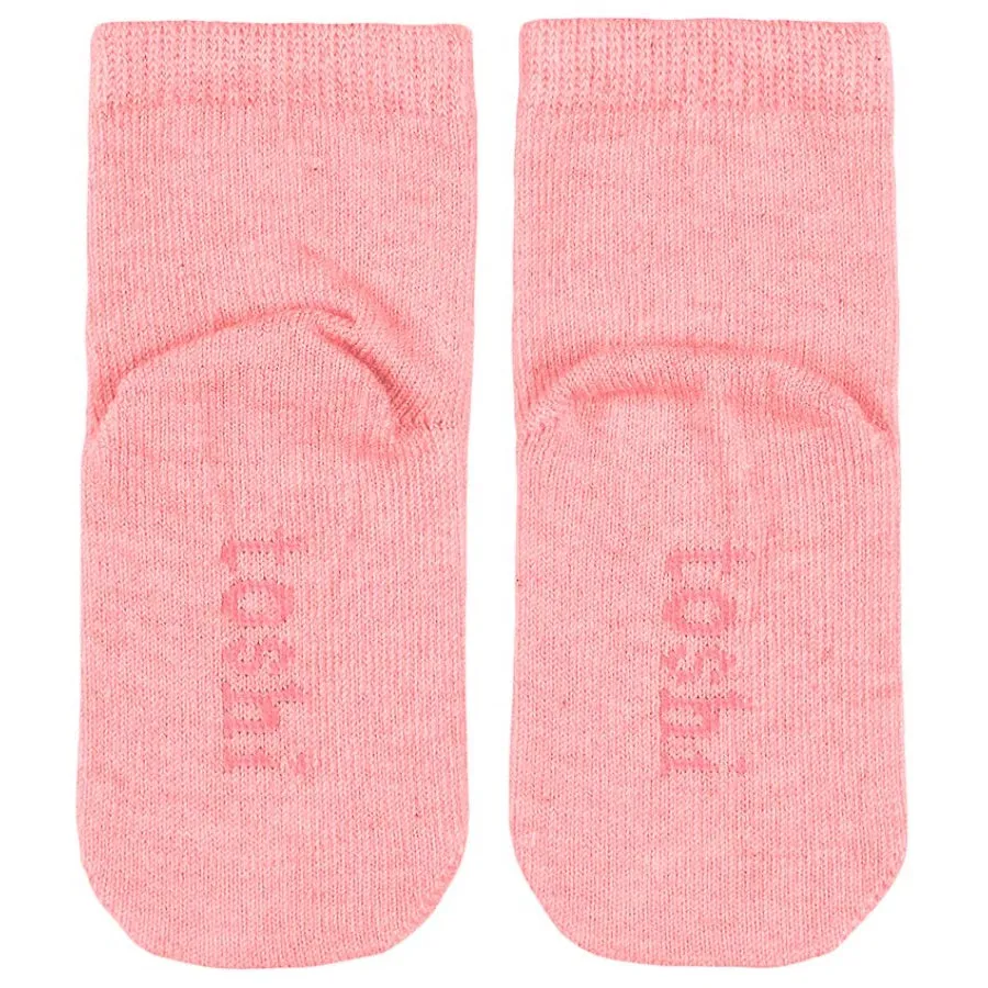 Toshi Organic Ankle Dreamtime Socks - Carmine
