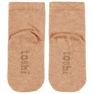 Toshi Organic Ankle Dreamtime Socks - Maple