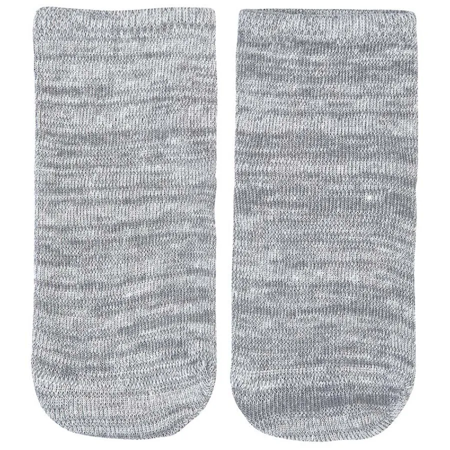 Toshi Organic Ankle Marle Socks - Pebble