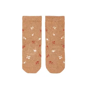 Toshi Organic Knee Jacquard Socks - Maple Leaves