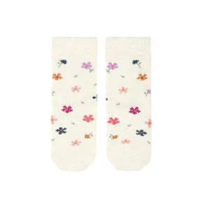 Toshi Organic Knee Jacquard Socks - Wild Flowers